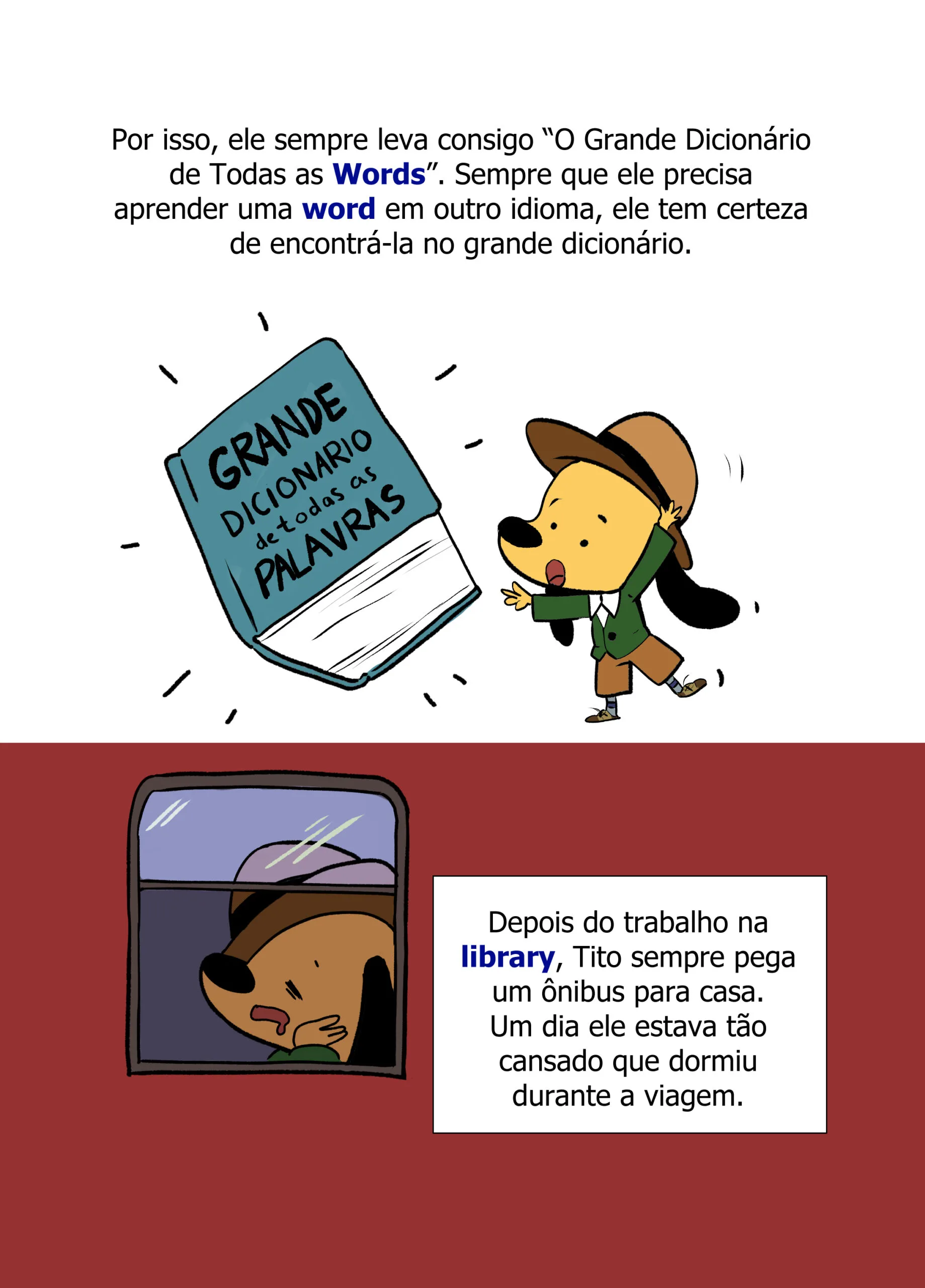 Histórias bilíngues | Inglês para crianças com Tito vol. 1 - Imagem 4