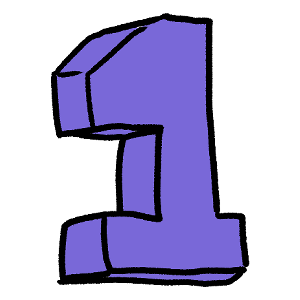 One