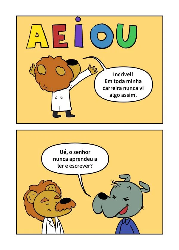 historinha de alfabetizacao do neco para aprender as vogais 6